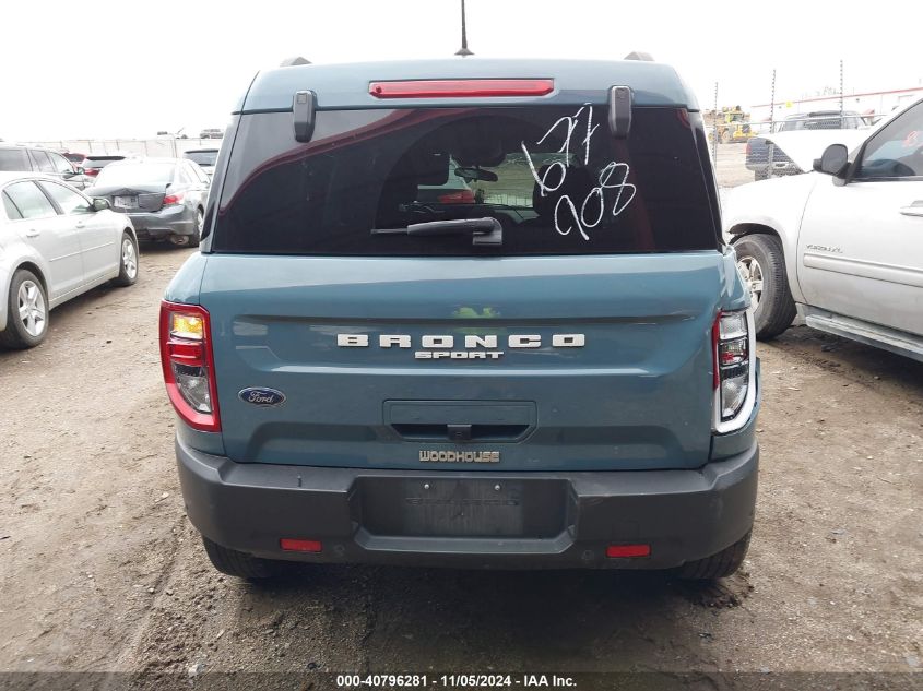 2021 Ford Bronco Sport Big Bend VIN: 3FMCR9B69MRB22527 Lot: 40796281