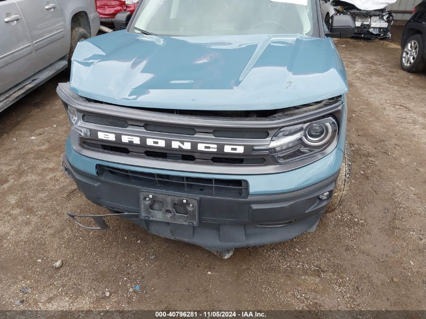 2021 Ford Bronco Sport Big Bend VIN: 3FMCR9B69MRB22527 Lot: 40796281