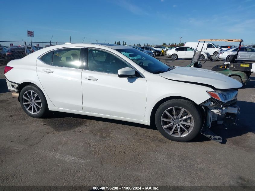 2018 Acura Tlx VIN: 19UUB1F34JA010515 Lot: 40796298