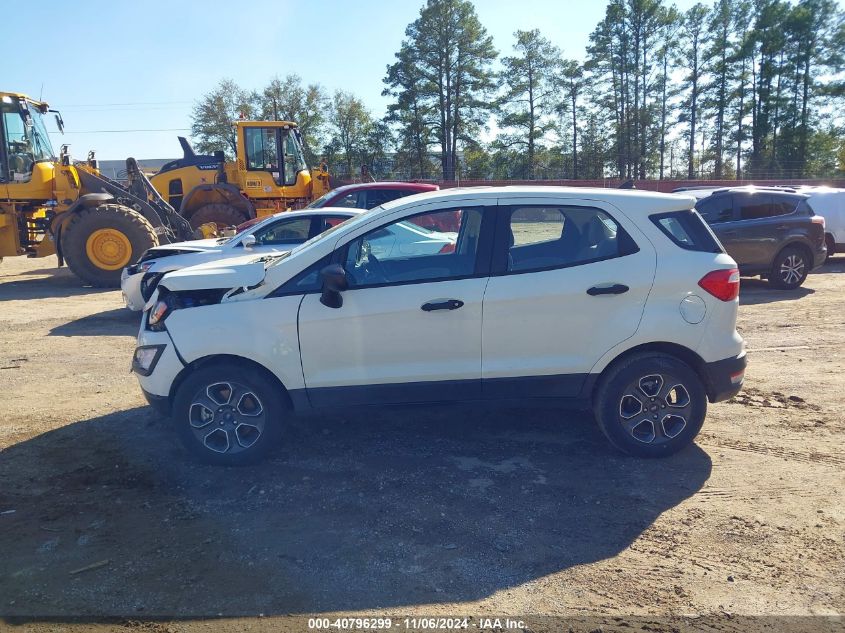 2021 Ford Ecosport S VIN: MAJ3S2FE7MC450566 Lot: 40796299