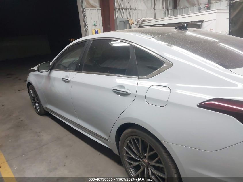 2020 Genesis G80 3.3T Sport Rwd VIN: KMTFN4JB4LU329835 Lot: 40796305