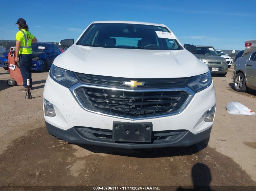 2019 Chevrolet Equinox Ls VIN: 3GNAXHEV0KS603360 Lot: 40796311