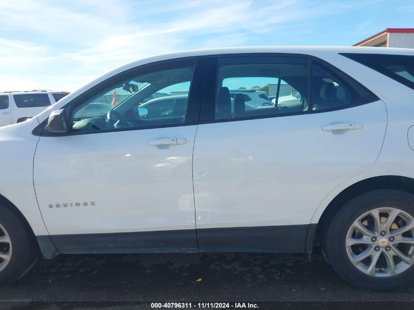 2019 Chevrolet Equinox Ls VIN: 3GNAXHEV0KS603360 Lot: 40796311