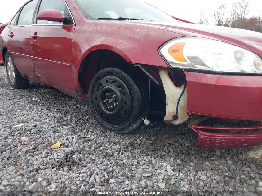 2008 Chevrolet Impala Lt 50Th Anniversary VIN: 2G1WV58K281368302 Lot: 40796312