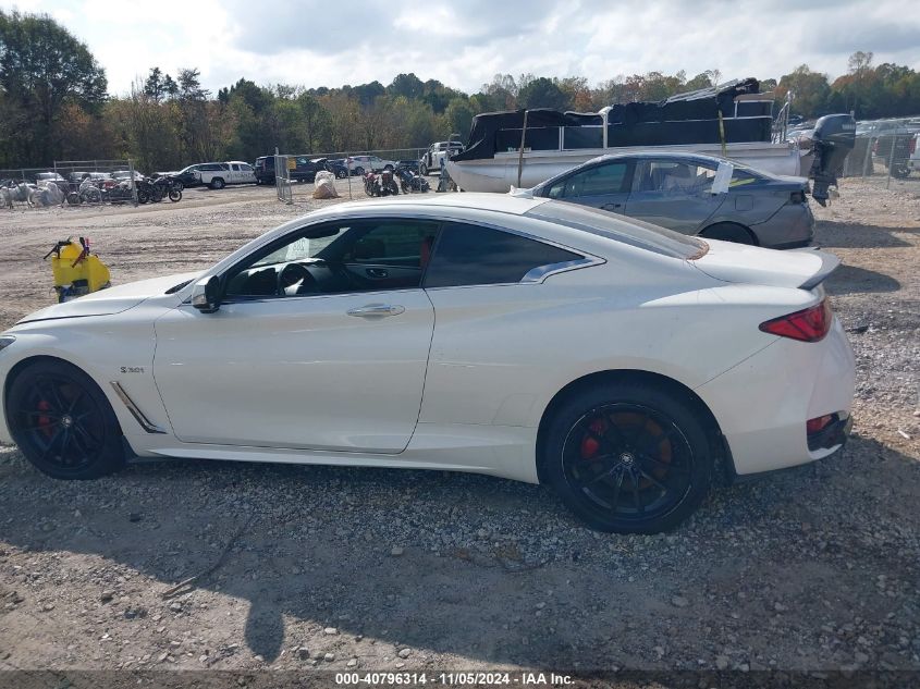 2017 Infiniti Q60 Red Sport 400 VIN: JN1FV7EL7HM700838 Lot: 40796314