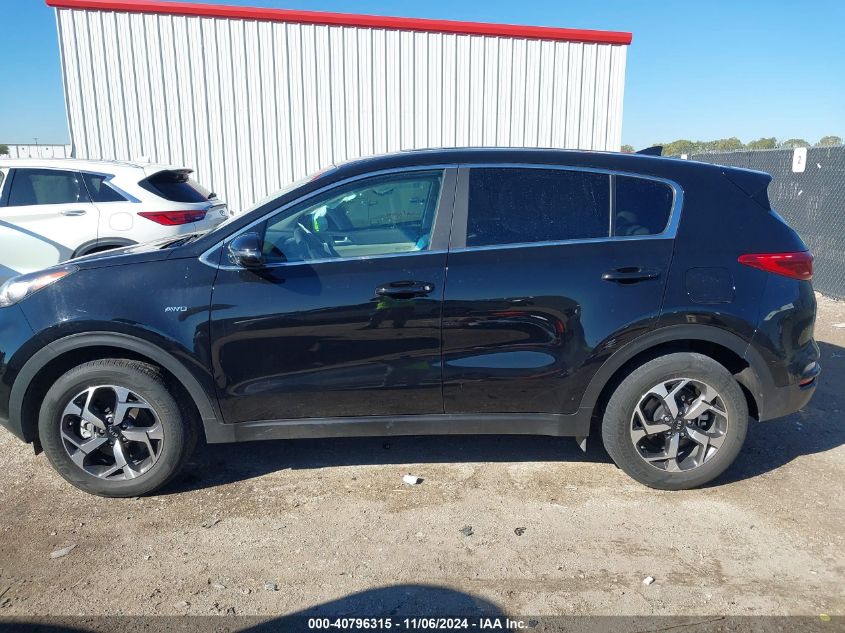 2021 Kia Sportage Lx VIN: KNDPMCAC1M7934369 Lot: 40796315