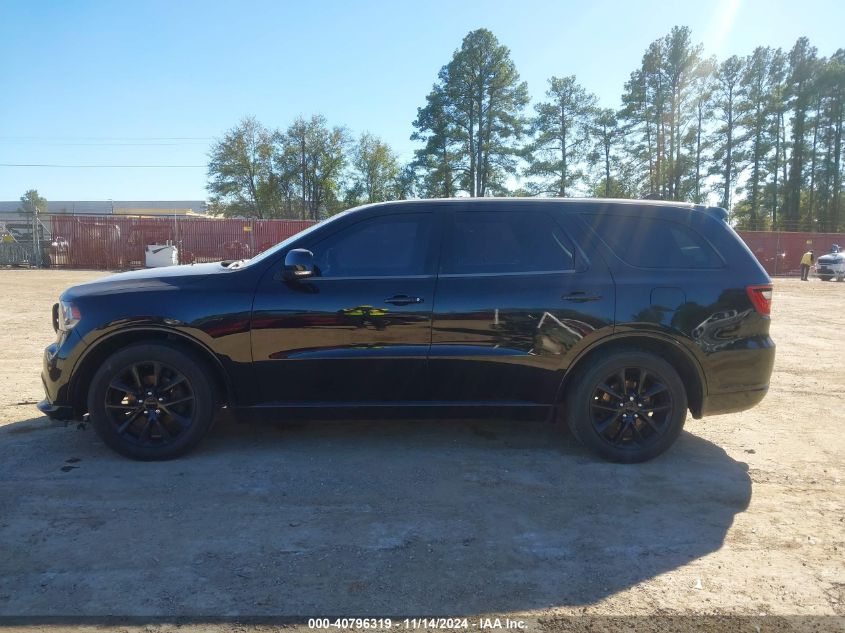 2017 Dodge Durango R/T Rwd VIN: 1C4SDHCT0HC636378 Lot: 40796319