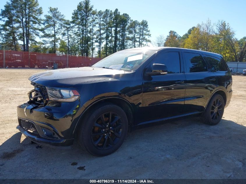 2017 Dodge Durango R/T Rwd VIN: 1C4SDHCT0HC636378 Lot: 40796319