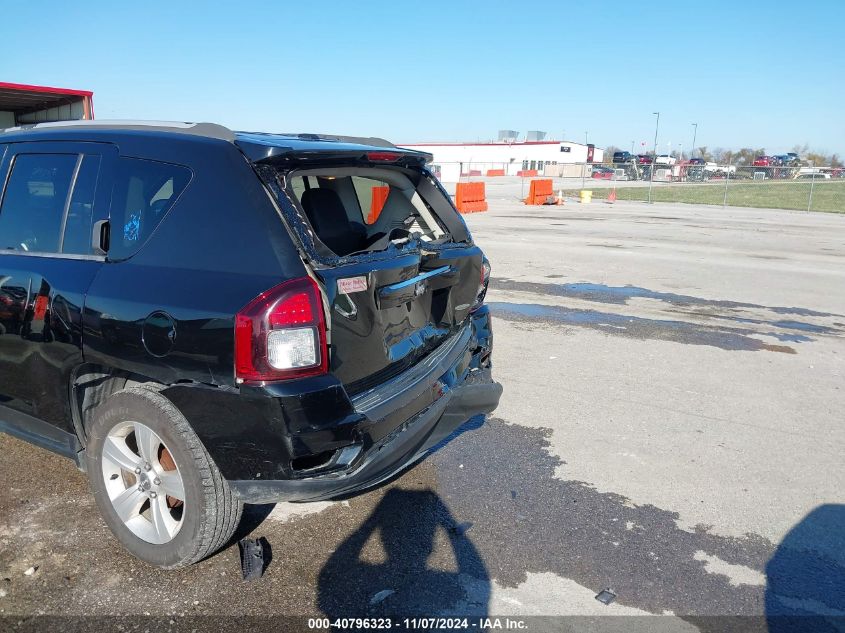 2016 Jeep Compass Latitude VIN: 1C4NJCEB9GD599885 Lot: 40796323