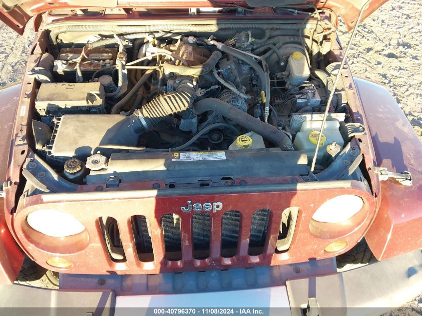 2010 Jeep Wrangler Unlimited Sahara VIN: 1J4HA5H16AL156371 Lot: 40796370