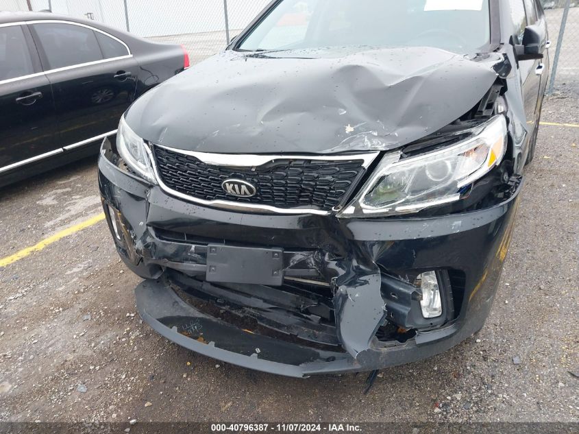 VIN 5XYKU4A7XFG659755 2015 KIA Sorento, Ex V6 no.6