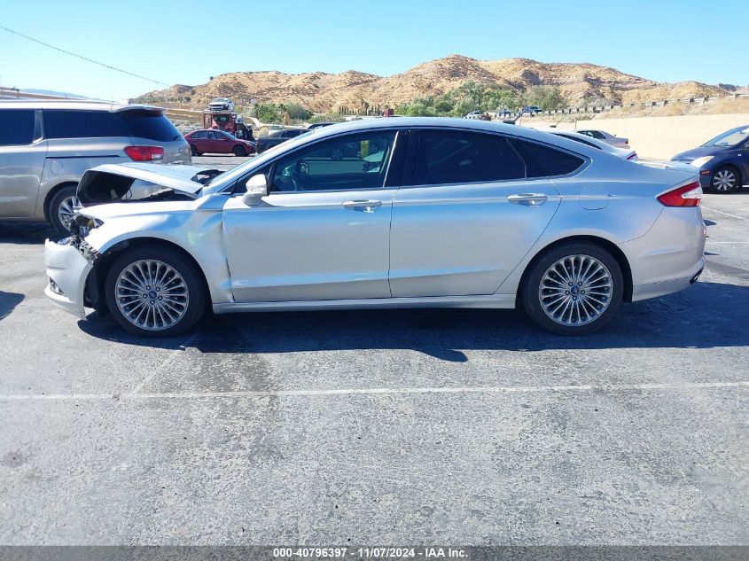 2015 Ford Fusion Titanium VIN: 3FA6P0K98FR164516 Lot: 40796397