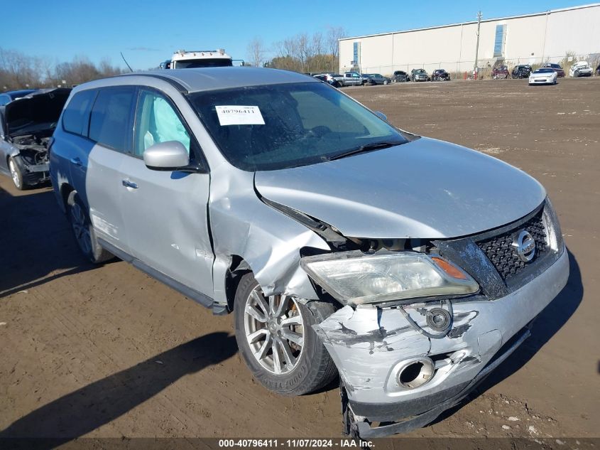 2013 Nissan Pathfinder S VIN: 5N1AR2MN8DC668494 Lot: 40796411