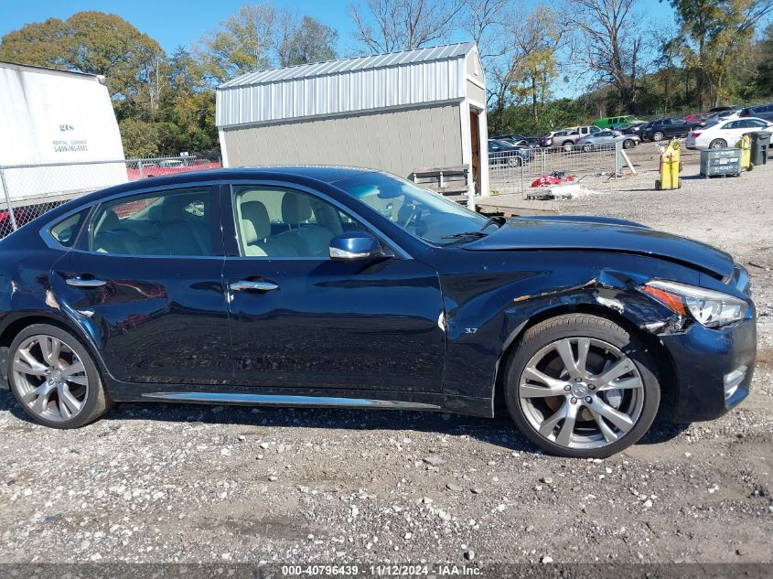 2016 Infiniti Q70L 3.7 VIN: JN1BY1PP3GM630952 Lot: 40796439