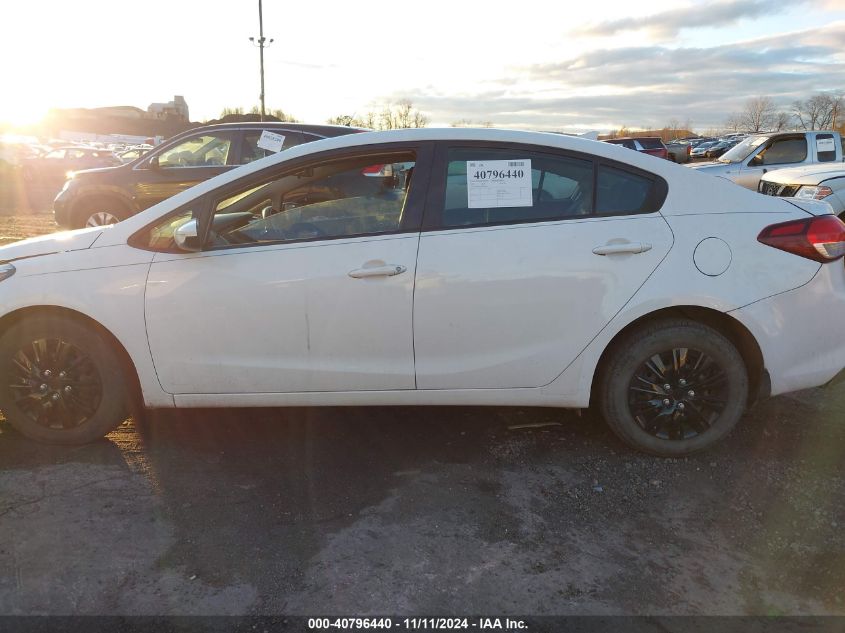 2018 Kia Forte Lx VIN: 3KPFK4A75JE281549 Lot: 40796440