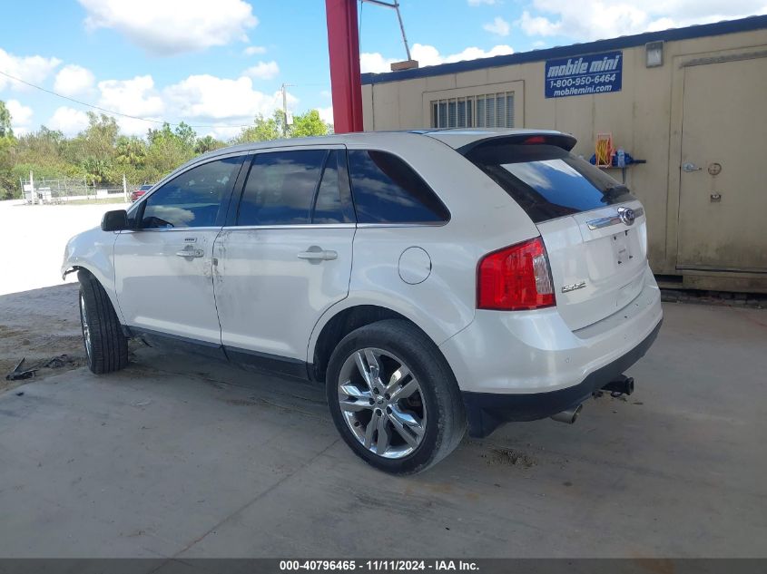 2014 Ford Edge Limited VIN: 2FMDK3KC8EBA02763 Lot: 40796465