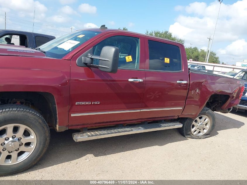 2015 Chevrolet Silverado 2500Hd Ltz VIN: 1GC1KWE87FF133585 Lot: 40796469