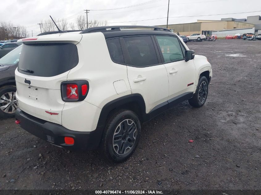 2015 Jeep Renegade Trailhawk VIN: ZACCJBCT8FPB87681 Lot: 40796474