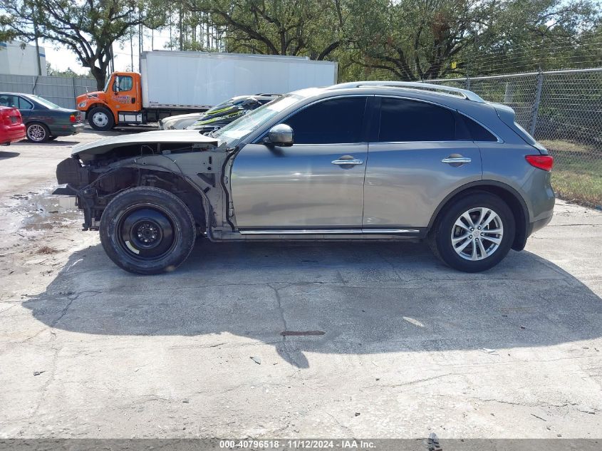 2013 Infiniti Fx37 VIN: JN8CS1MU0DM140711 Lot: 40796518