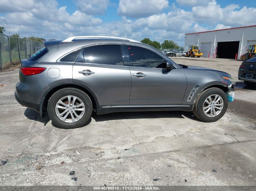 2013 Infiniti Fx37 VIN: JN8CS1MU0DM140711 Lot: 40796518