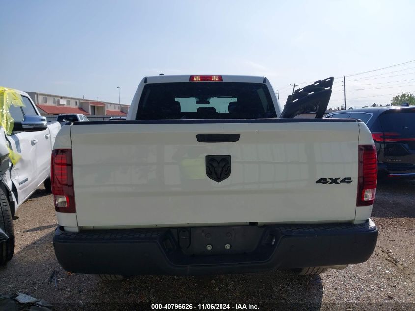 2022 Ram 1500 Classic Warlock 4X4 5'7 Box VIN: 1C6RR7LG7NS246979 Lot: 40796526