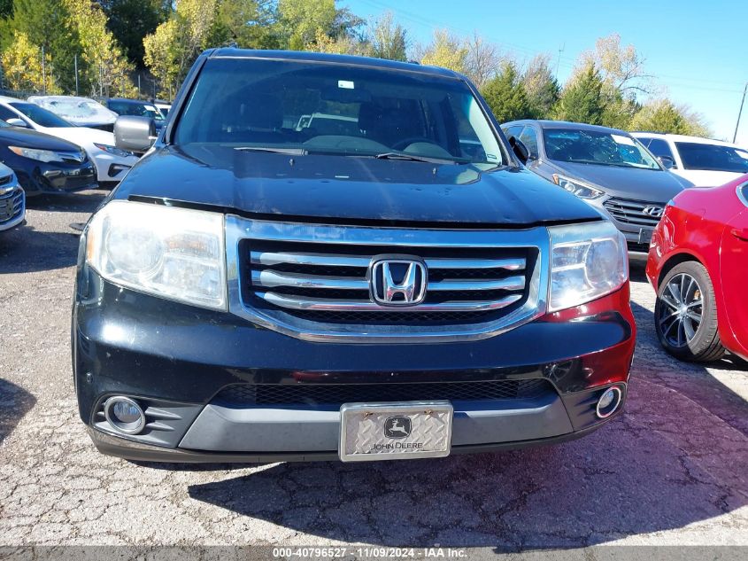 2014 Honda Pilot Touring VIN: 5FNYF4H92EB023719 Lot: 40796527