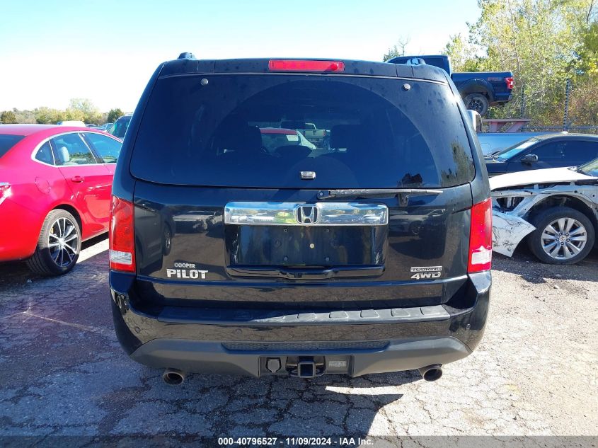 2014 Honda Pilot Touring VIN: 5FNYF4H92EB023719 Lot: 40796527