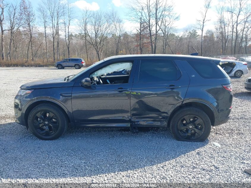 2020 Land Rover Discovery Sport R-Dynamic S/R-Dynamic Se VIN: SALCT2FX8LH840000 Lot: 40796533