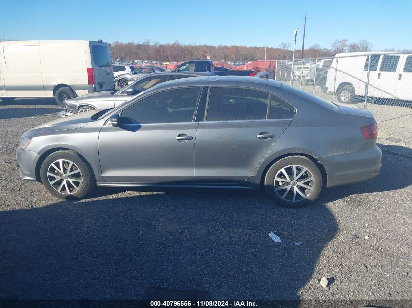 2017 Volkswagen Jetta 1.4T Se VIN: 3VWDB7AJ1HM206722 Lot: 40796556