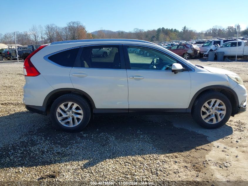 2015 Honda Cr-V Ex-L VIN: 5J6RM4H71FL011580 Lot: 40796567