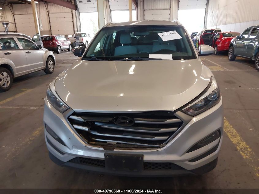 2018 Hyundai Tucson Sel VIN: KM8J33A46JU653405 Lot: 40796568