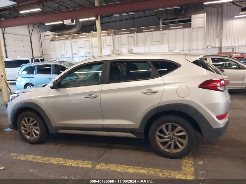 2018 Hyundai Tucson Sel VIN: KM8J33A46JU653405 Lot: 40796568