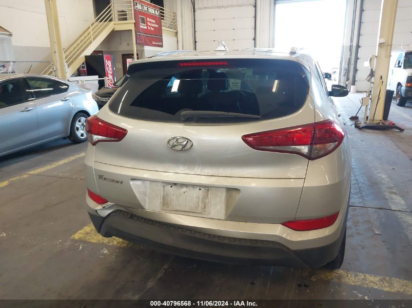 2018 Hyundai Tucson Sel VIN: KM8J33A46JU653405 Lot: 40796568