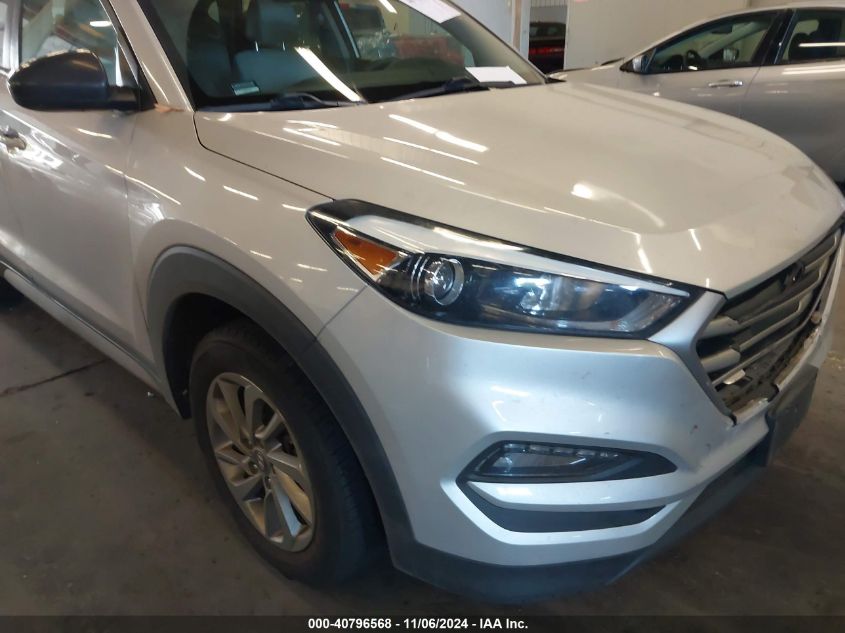 2018 Hyundai Tucson Sel VIN: KM8J33A46JU653405 Lot: 40796568