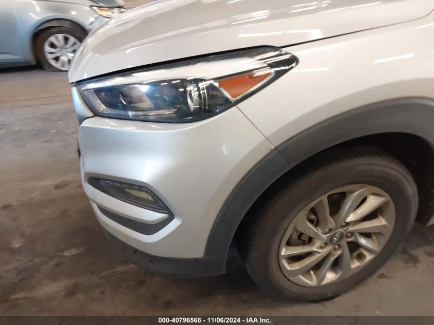 2018 Hyundai Tucson Sel VIN: KM8J33A46JU653405 Lot: 40796568