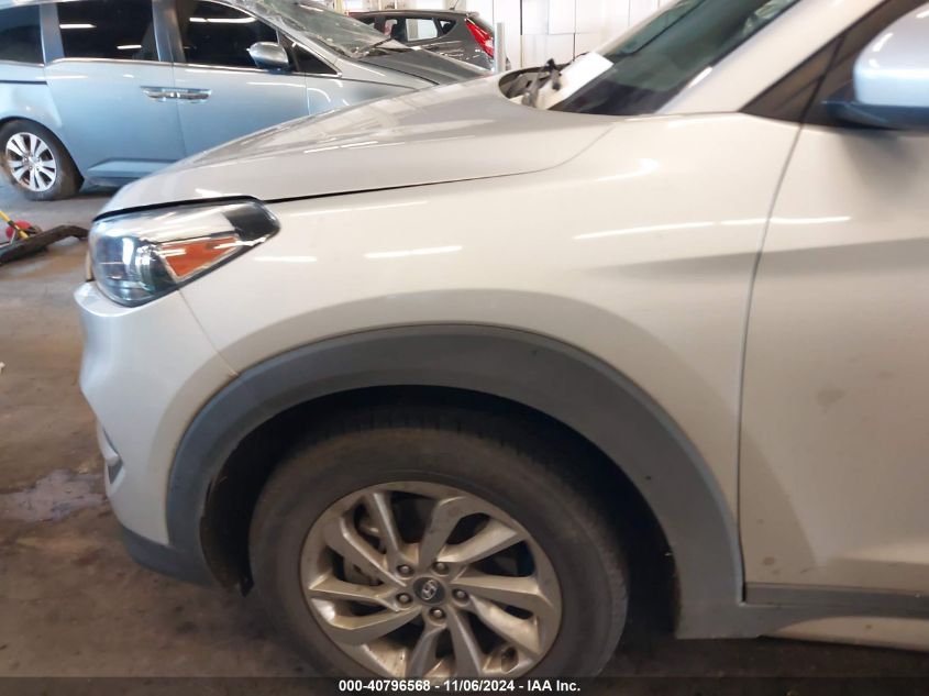 2018 Hyundai Tucson Sel VIN: KM8J33A46JU653405 Lot: 40796568