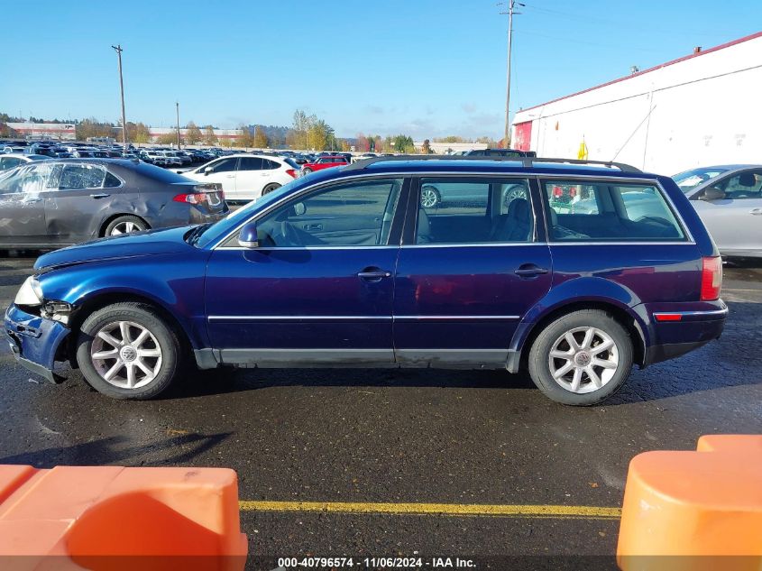 2004 Volkswagen Passat Gls VIN: WVWVD63B64E233092 Lot: 40796574