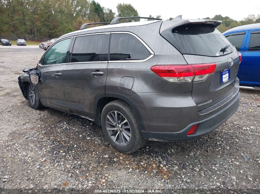 VIN 5TDKZRFH2JS541341 2018 TOYOTA HIGHLANDER no.3