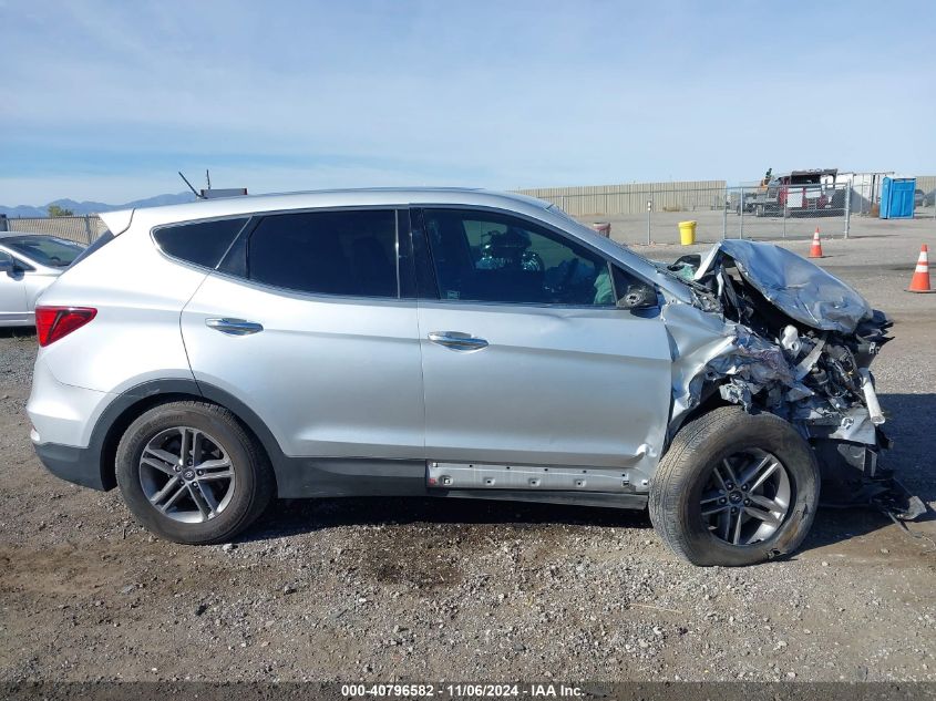 2018 Hyundai Santa Fe Sport 2.4L VIN: 5XYZTDLB3JG557418 Lot: 40796582