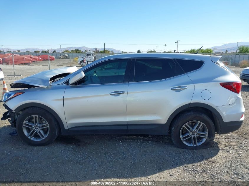 2018 Hyundai Santa Fe Sport 2.4L VIN: 5XYZTDLB3JG557418 Lot: 40796582