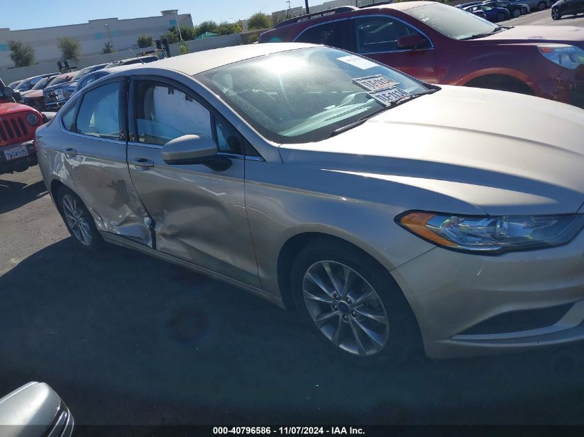 2017 FORD FUSION SE - 3FA6P0H78HR150530