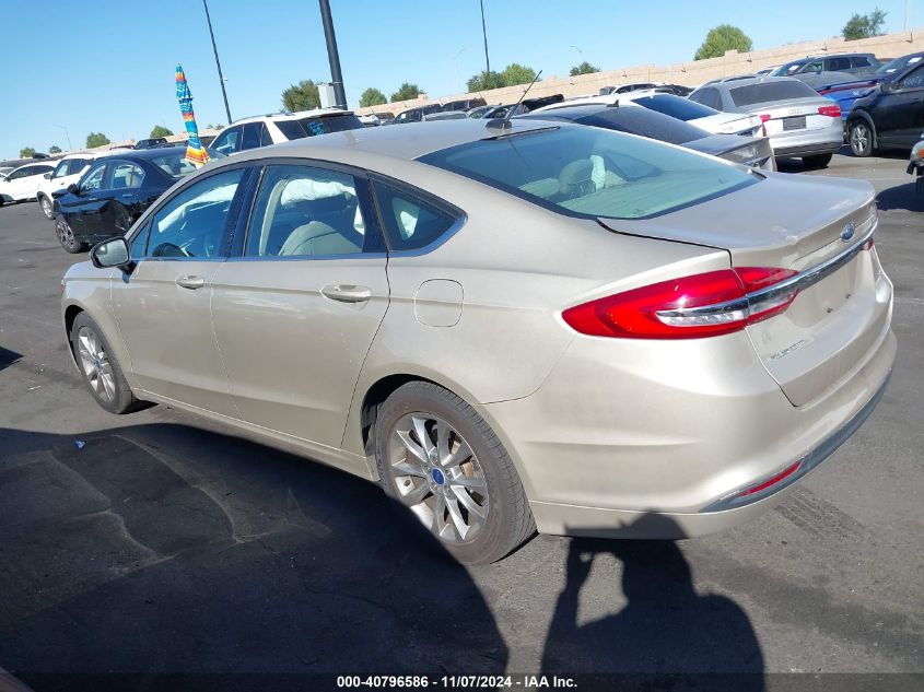 2017 Ford Fusion Se VIN: 3FA6P0H78HR150530 Lot: 40796586