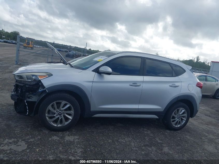 2018 Hyundai Tucson Sel VIN: KM8J33A4XJU609116 Lot: 40796593