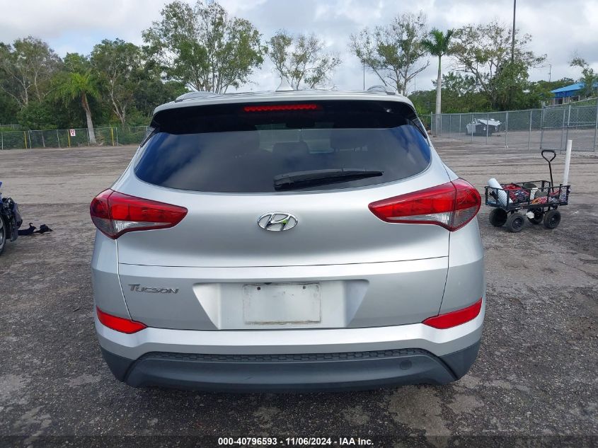 2018 Hyundai Tucson Sel VIN: KM8J33A4XJU609116 Lot: 40796593