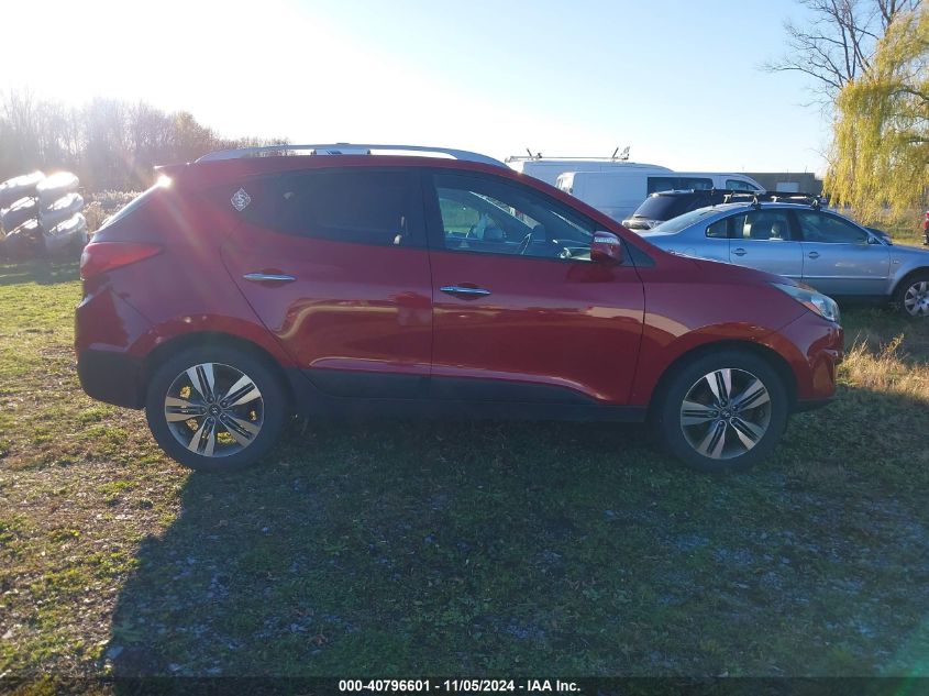 2014 Hyundai Tucson Limited VIN: KM8JUCAG2EU844364 Lot: 40796601