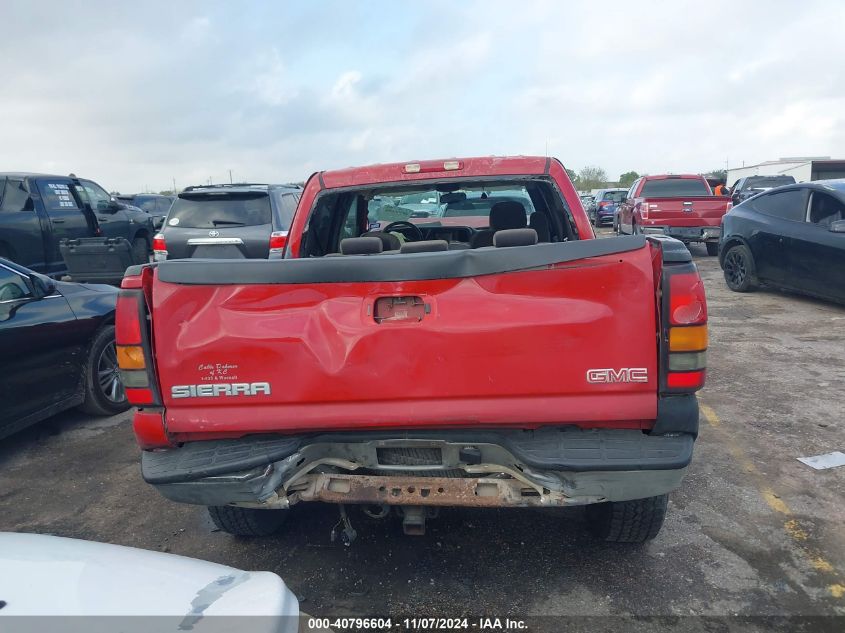 2006 GMC Sierra 1500 Sle2 VIN: 2GTEC13T161225954 Lot: 40796604