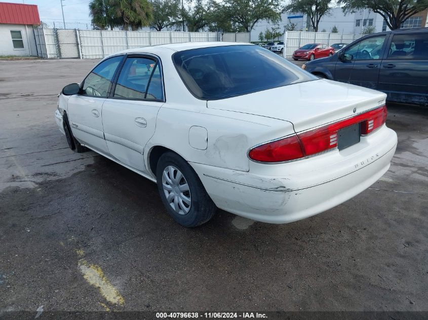 2002 Buick Century Custom VIN: 2G4WS52J521256807 Lot: 40796638