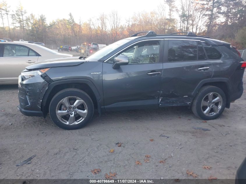 2020 Toyota Rav4 Hybrid Limited VIN: JTMDWRFV5LD543638 Lot: 40796649