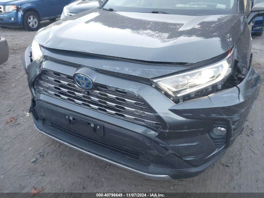 2020 Toyota Rav4 Hybrid Limited VIN: JTMDWRFV5LD543638 Lot: 40796649