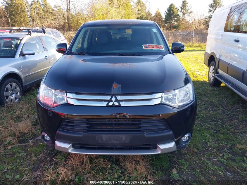 2015 Mitsubishi Outlander Se VIN: JA4AZ3A38FZ013033 Lot: 40796661